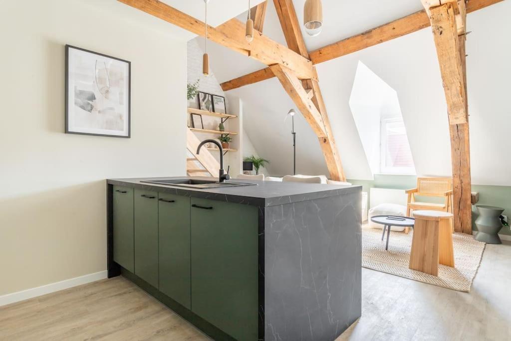 L'Elegant - Appartement Fonctionnel Plein-Centre De ดูเอ ภายนอก รูปภาพ